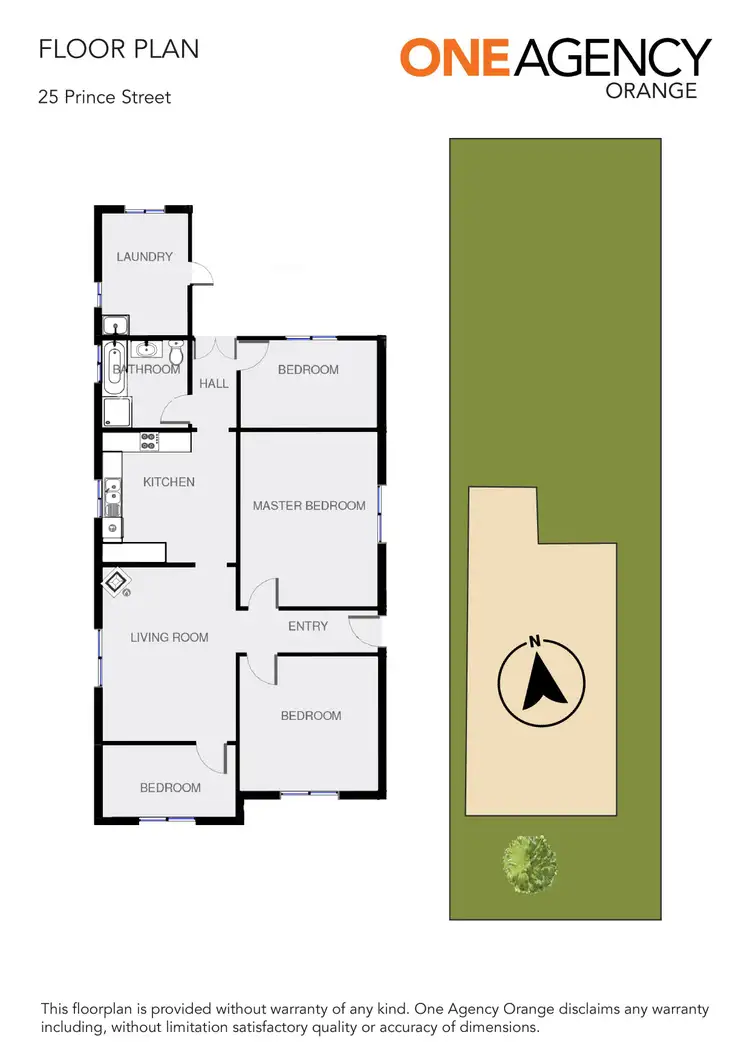 Floorplan of Homely house listing, 25 Prince Street, Orange NSW 2800