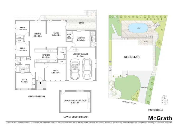 Floorplan of Homely house listing, 33 Sandpiper Crescent, Boambee East NSW 2452