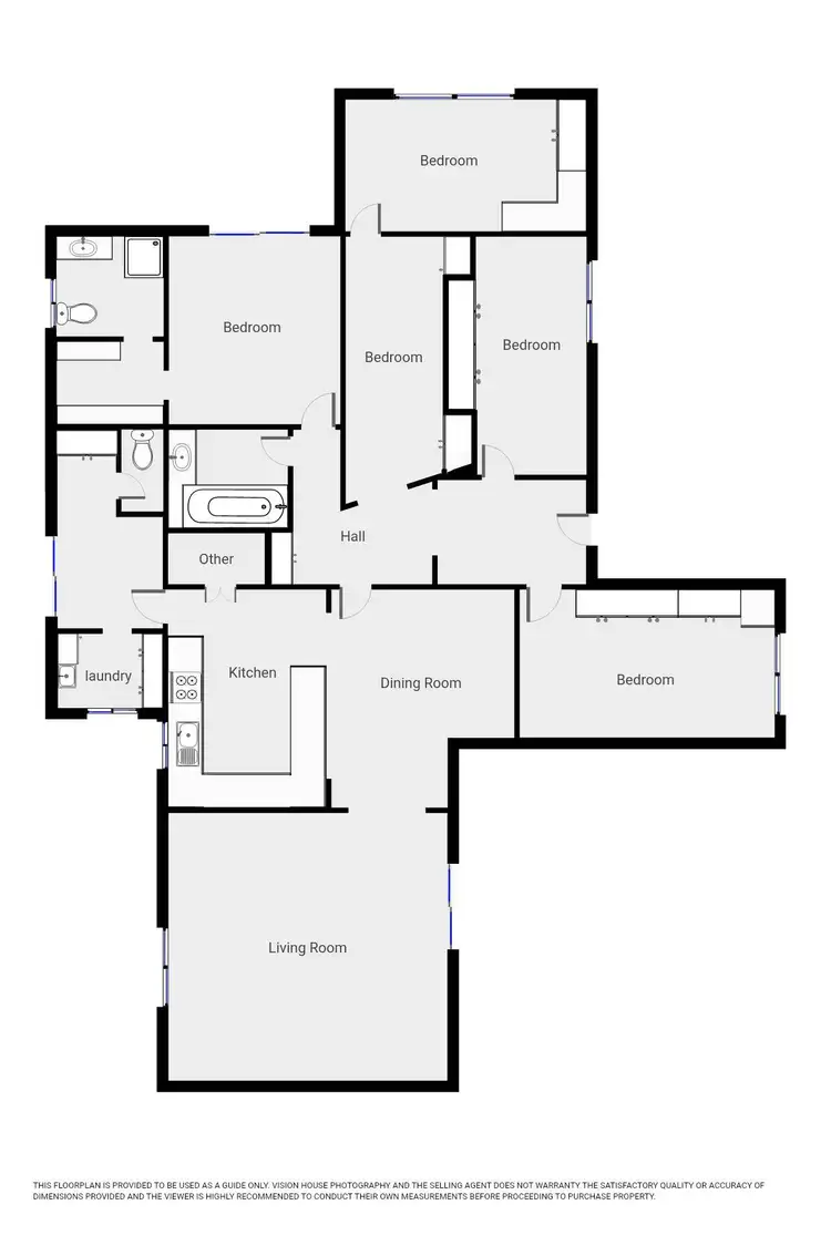 Floorplan of Homely house listing, 7 McNally Road, Cardross VIC 3496