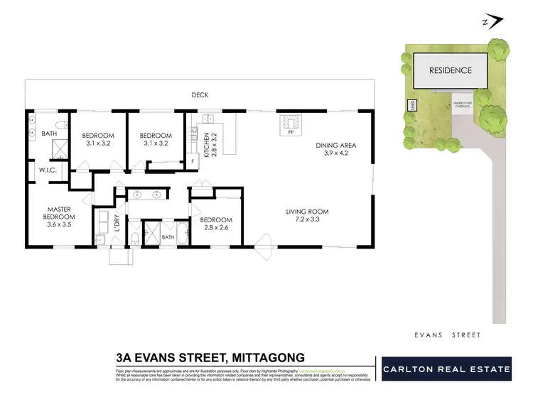 Floorplan of Homely house listing, 3A Evans Street, Mittagong NSW 2575