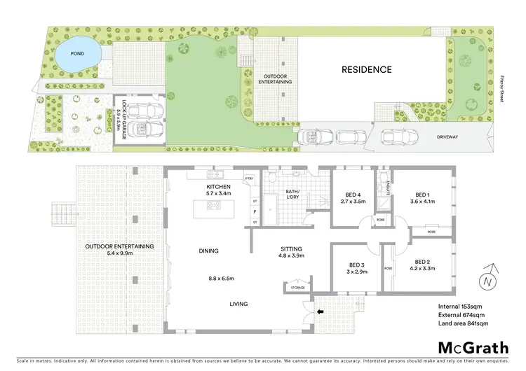 Floorplan of Homely house listing, 18 Fitzroy Street, Umina Beach NSW 2257
