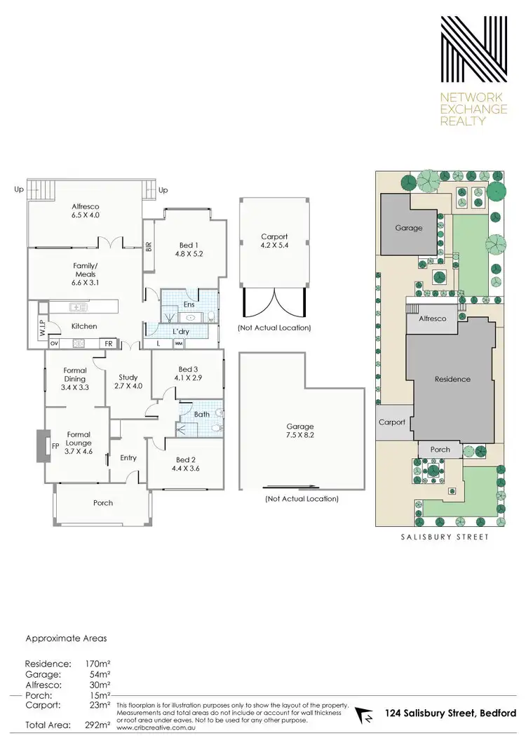 Floorplan of Homely house listing, 124 Salisbury Street, Bedford WA 6052