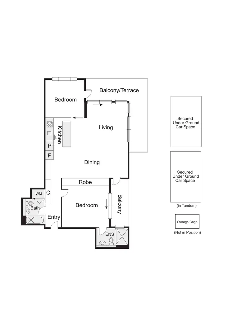 Floorplan of Homely apartment listing, 7/12 Blessington Street, St Kilda VIC 3182