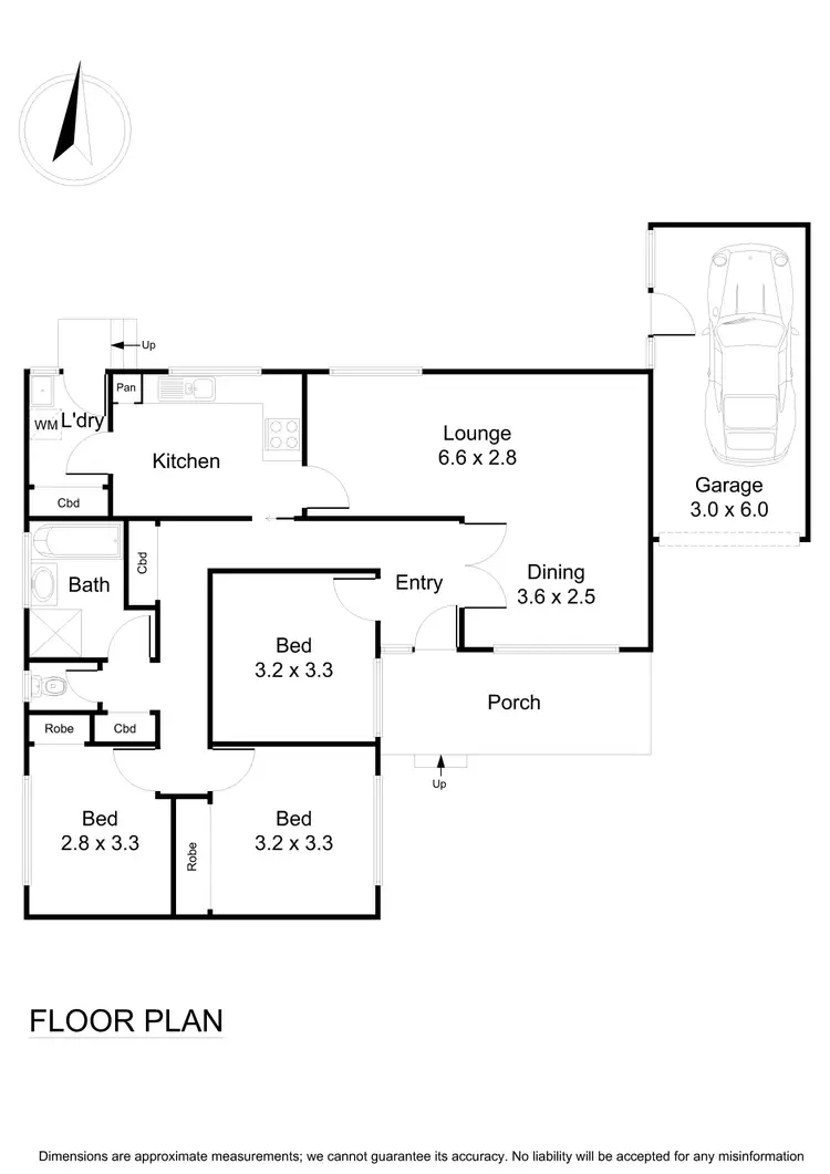 Floorplan of Homely unit listing, 11/9-11 Mines Road, Ringwood East VIC 3135