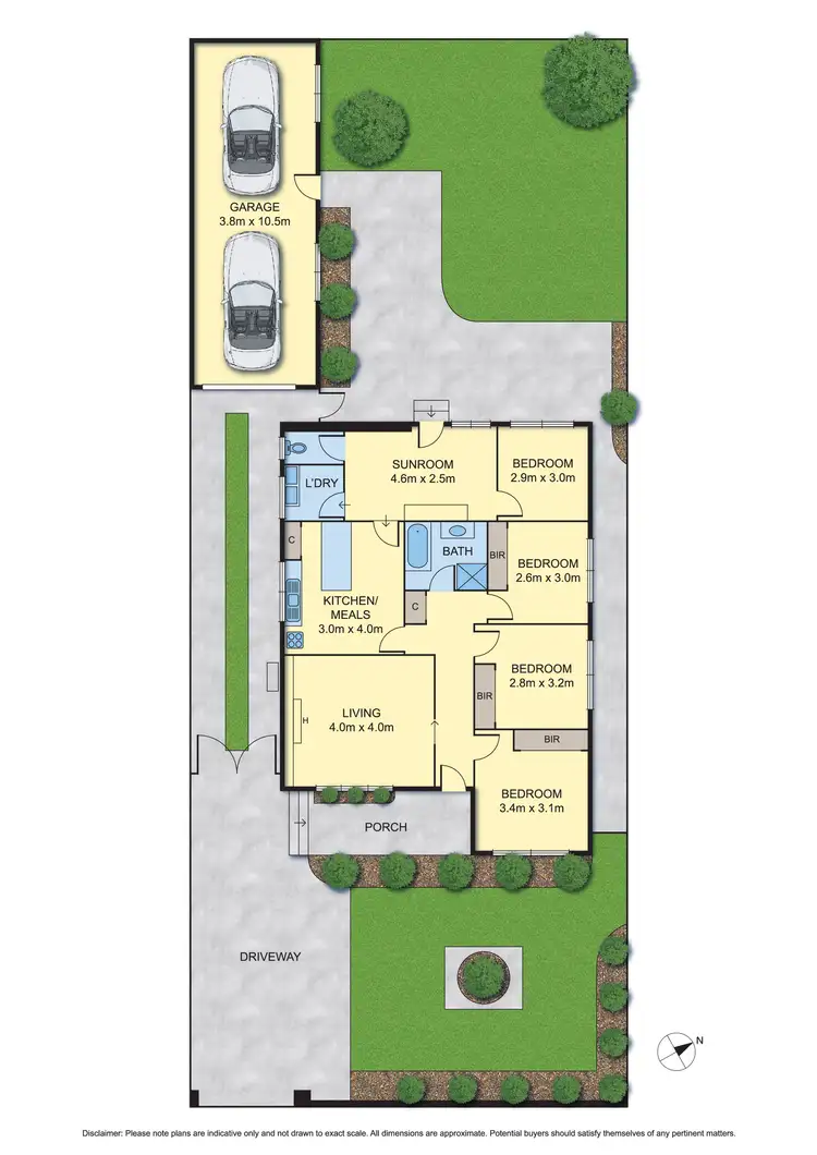Floorplan of Homely house listing, 23 McFadzean Avenue, Reservoir VIC 3073