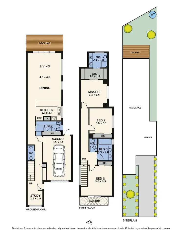 Floorplan of Homely house listing, 20A Smith Street, Reservoir VIC 3073