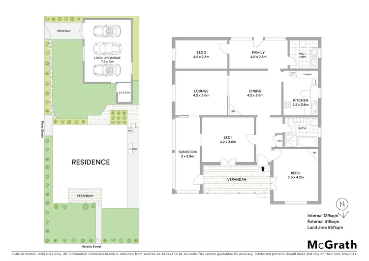 Floorplan of Homely house listing, 115 Horatio Street, Mudgee NSW 2850