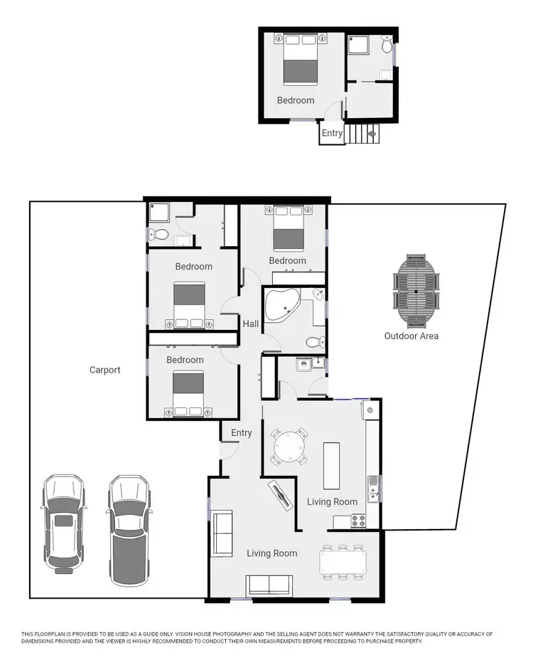 Floorplan of Homely house listing, 10 Coleman Avenue, Mildura VIC 3500