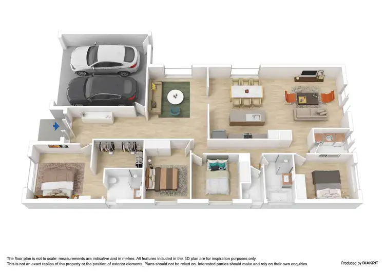 Floorplan of Homely house listing, 6 Saltmarsh Crescent, Point Cook VIC 3030