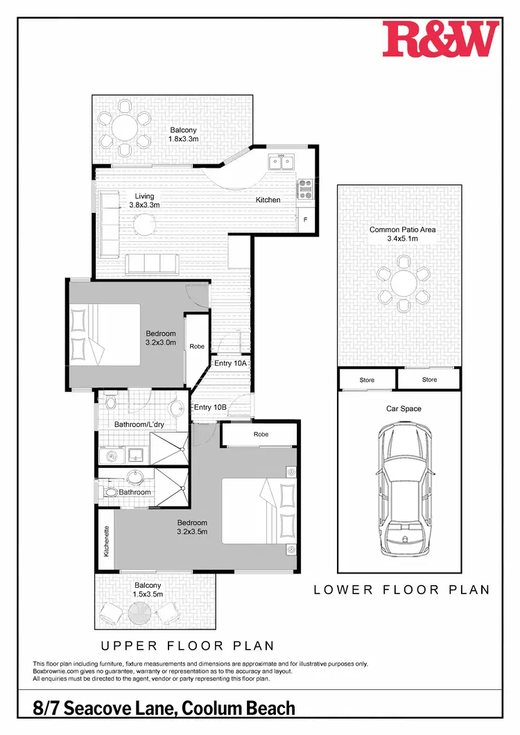 Floorplan of Homely unit listing, Level 1/8/7 Seacove Lane, Coolum Beach QLD 4573