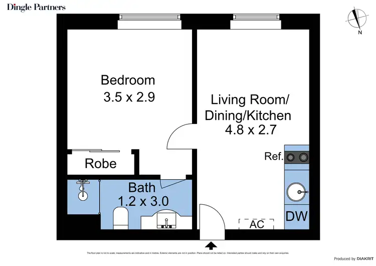 Floorplan of Homely unit listing, 912/528 Swanston Street, Carlton VIC 3053