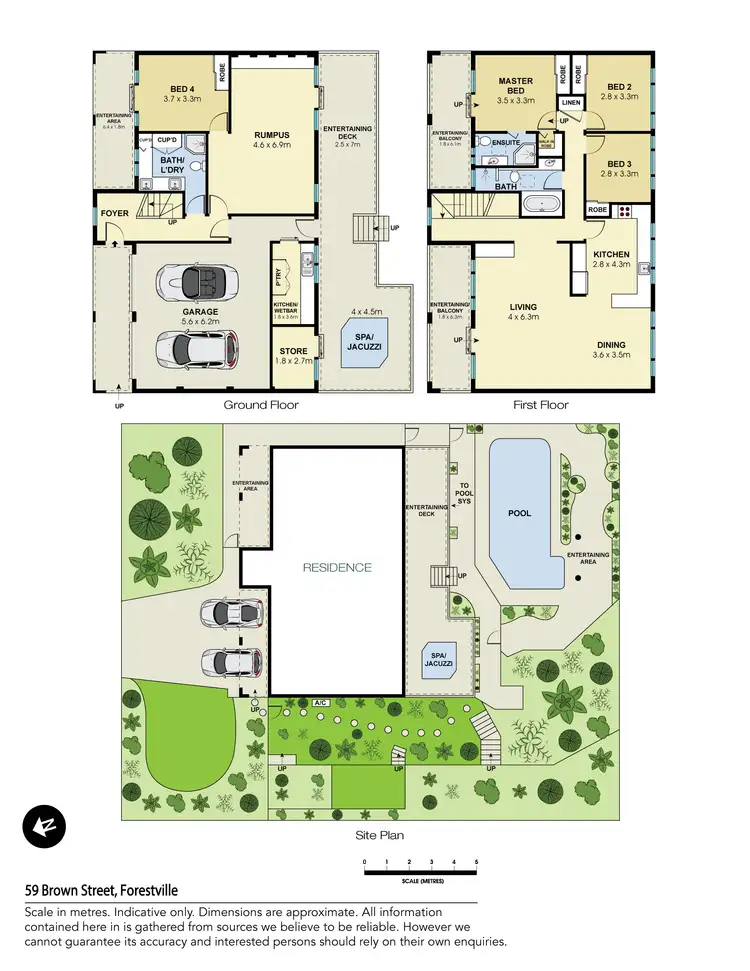 Floorplan of Homely house listing, 59 Brown Street, Forestville NSW 2087