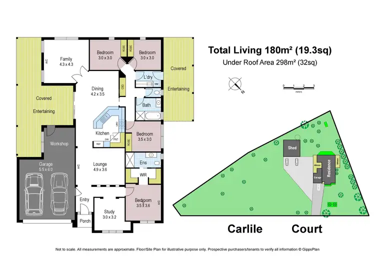 Floorplan of Homely house listing, 3 Carlile Court, Drouin VIC 3818