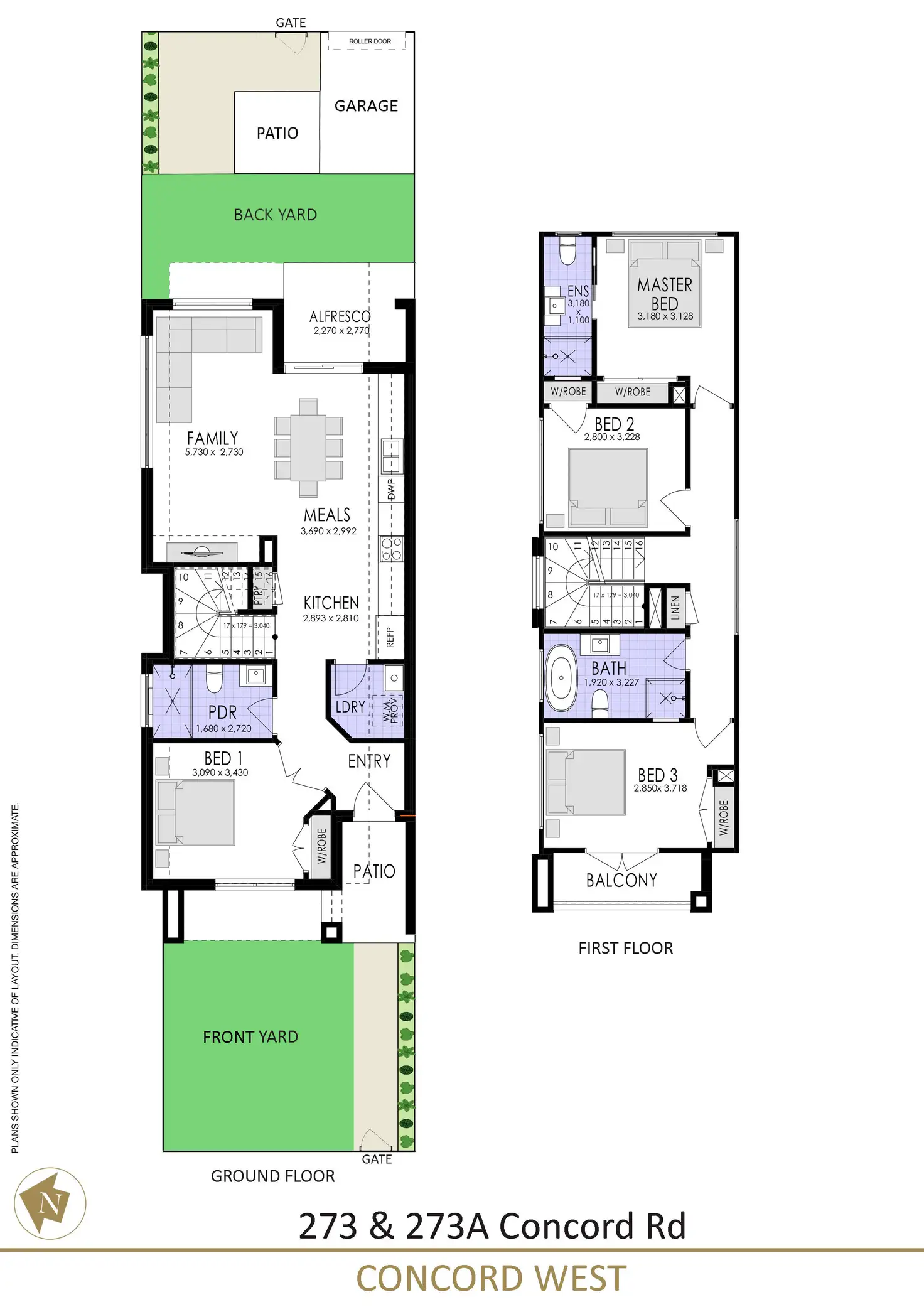Floorplan of Homely house listing, 273A Concord Road, Concord West NSW 2138