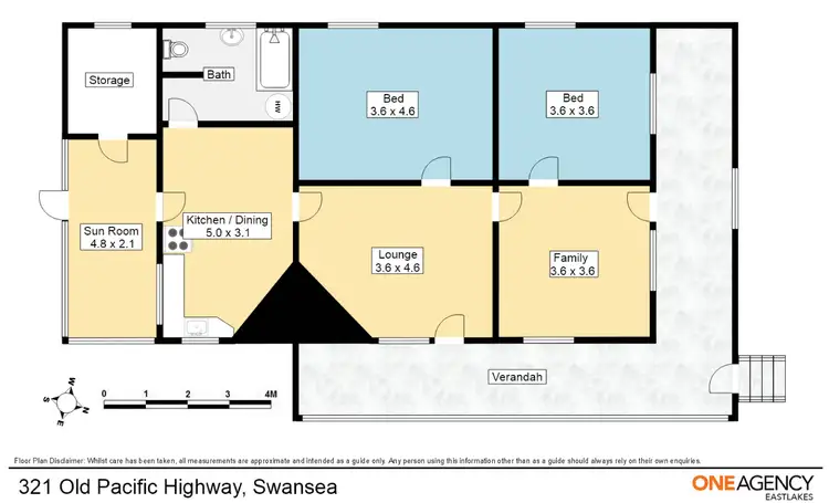 Floorplan of Homely house listing, 321 Old Pacific Highway, Swansea NSW 2281