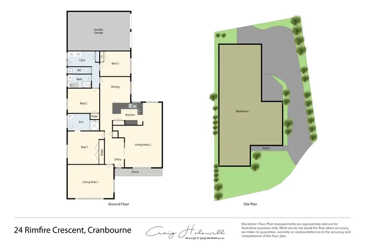 Floorplan of Homely house listing, 24 Rimfire Crescent, Cranbourne VIC 3977