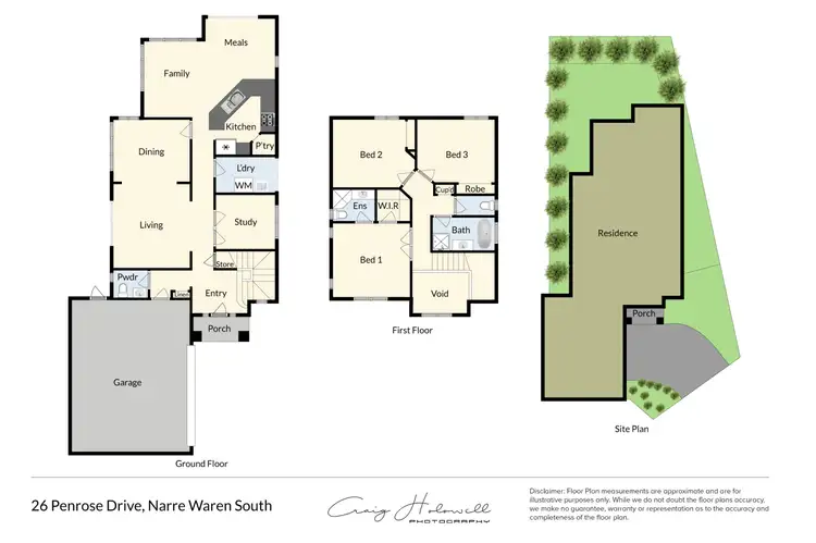 Floorplan of Homely house listing, 26 Penrose Drive, Narre Warren South VIC 3805
