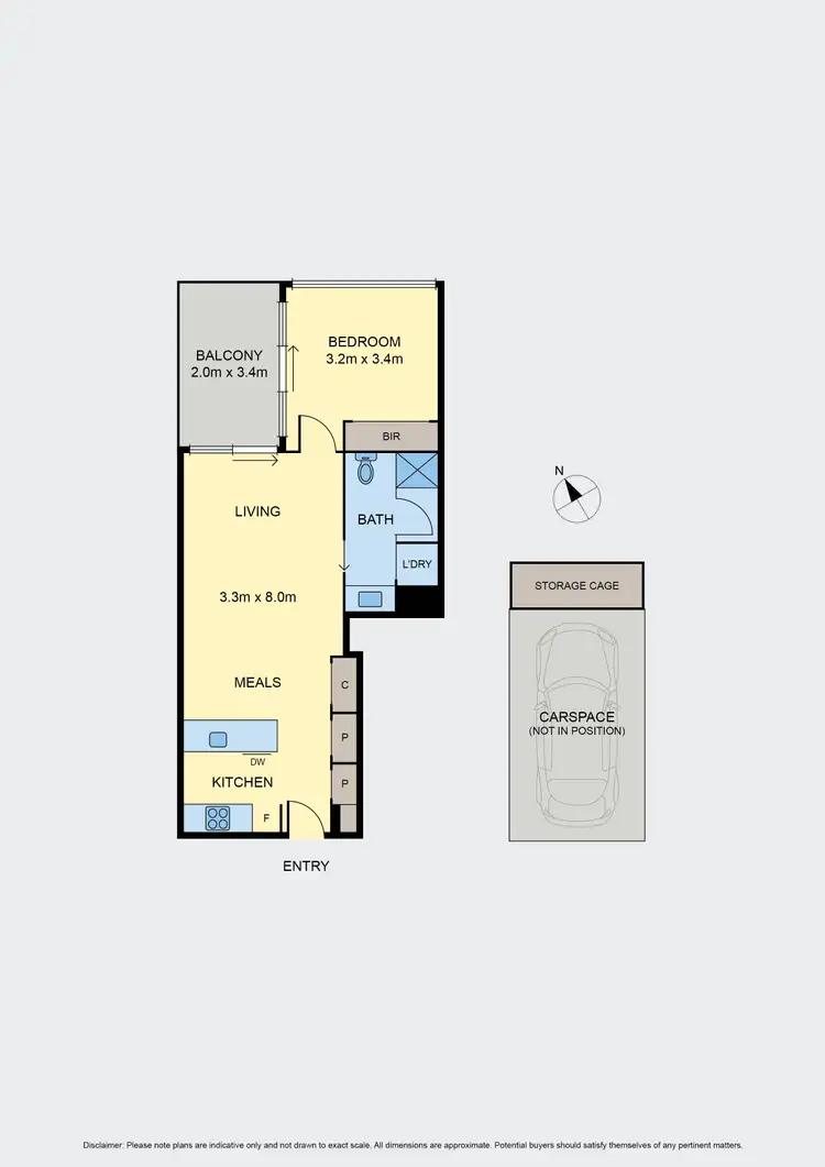 Floorplan of Homely unit listing, 109/110 Keilor Road, Essendon North VIC 3041