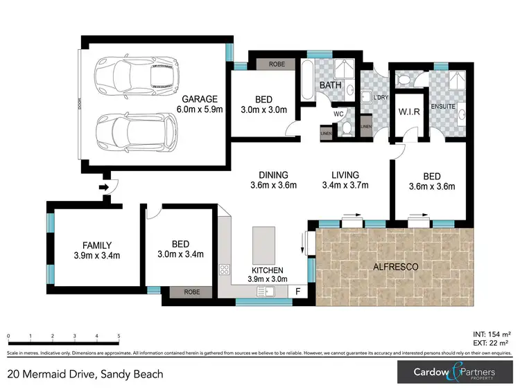 Floorplan of Homely house listing, 20 Mermaid Drive, Sandy Beach NSW 2456