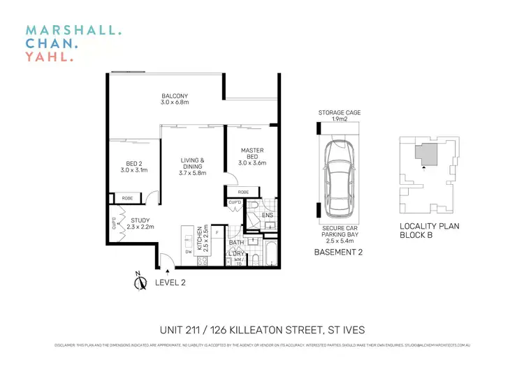 Floorplan of Homely apartment listing, 211/126 Killeaton Street, St Ives NSW 2075