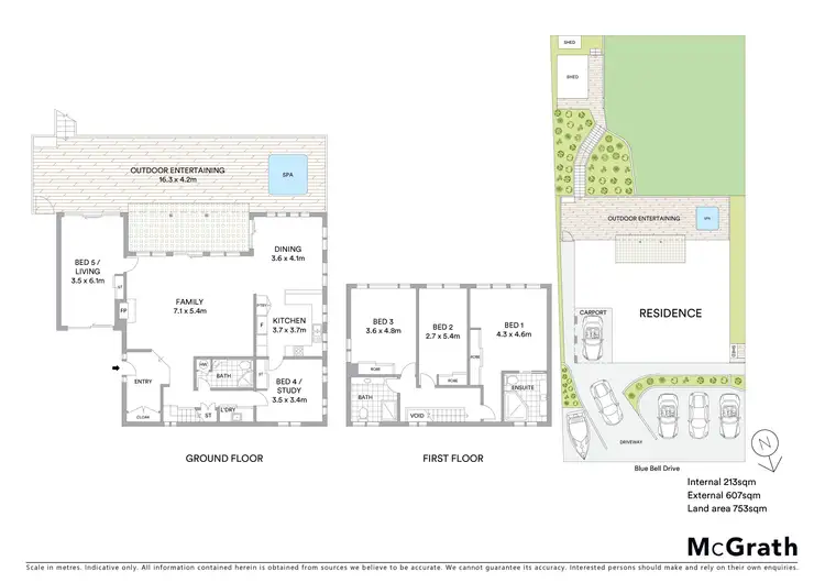 Floorplan of Homely house listing, 80 Blue Bell Drive, Wamberal NSW 2260