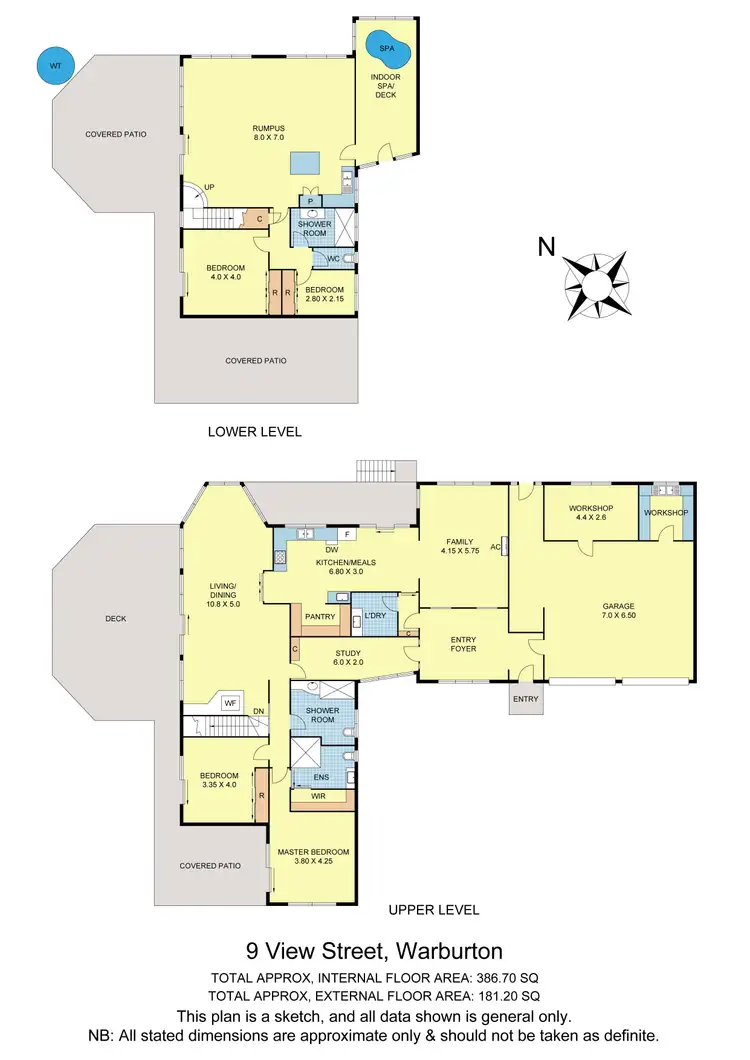 Floorplan of Homely house listing, 9 View Street, Warburton VIC 3799