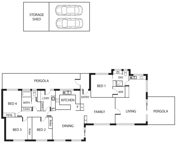 Floorplan of Homely house listing, 31 Balfour Crescent, Wanniassa ACT 2903