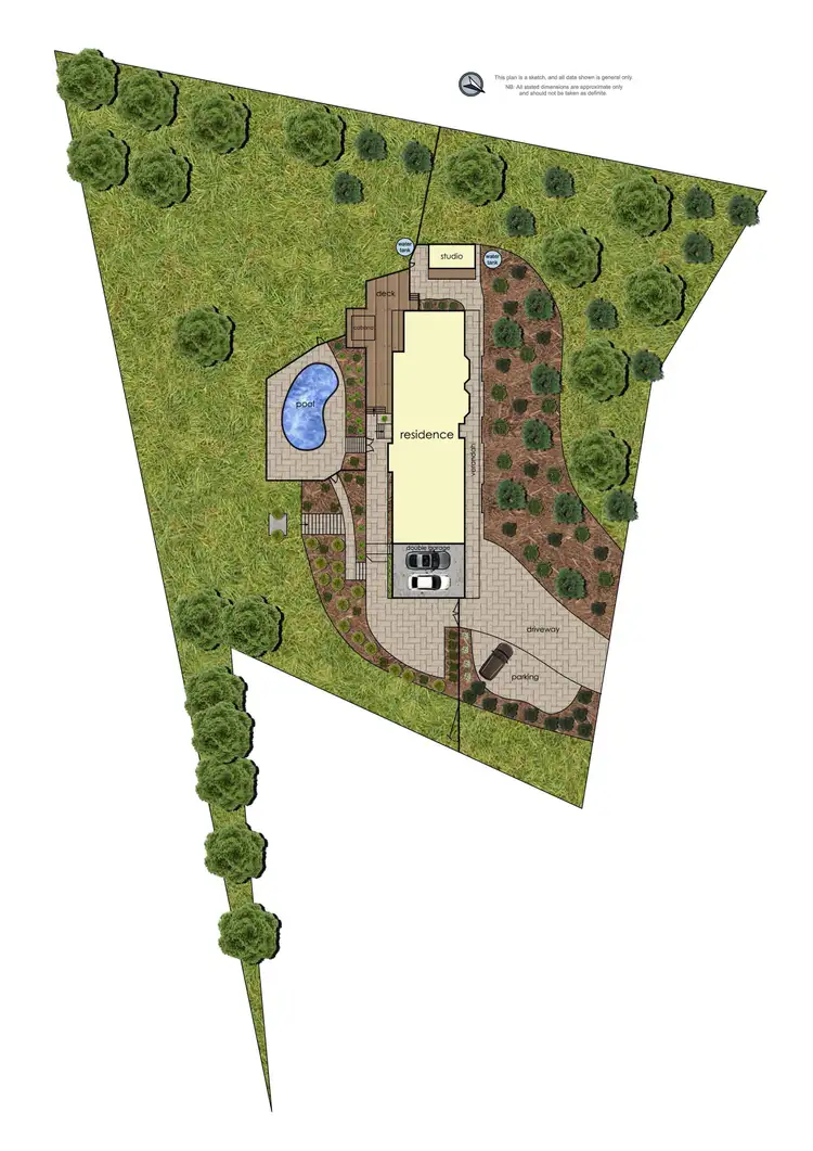 Floorplan of Homely house listing, 16 Kruses Road, North Warrandyte VIC 3113