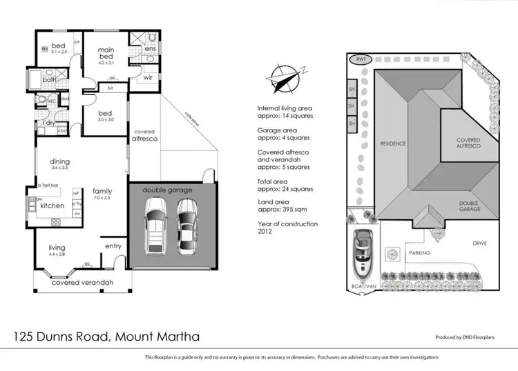 Floorplan of Homely house listing, 125 Dunns Road, Mount Martha VIC 3934