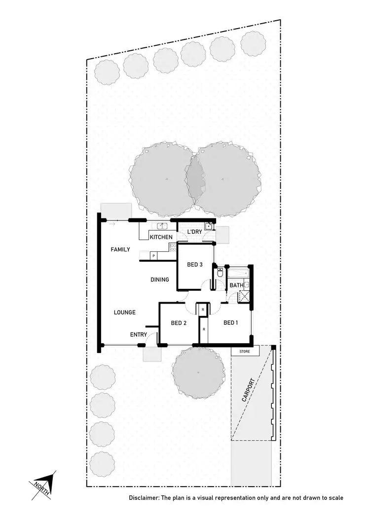Floorplan of Homely house listing, 3 Yeo Close, Calwell ACT 2905