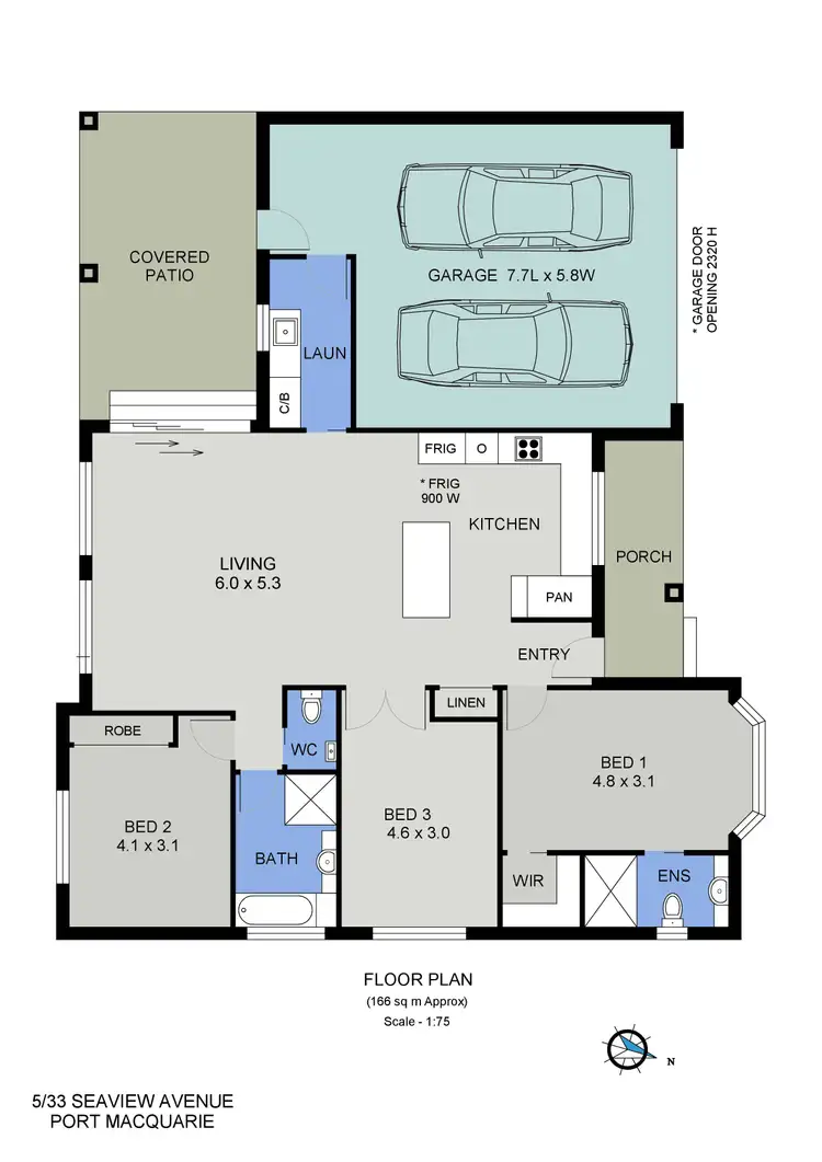Floorplan of Homely house listing, 5/33 Seaview Avenue, Port Macquarie NSW 2444
