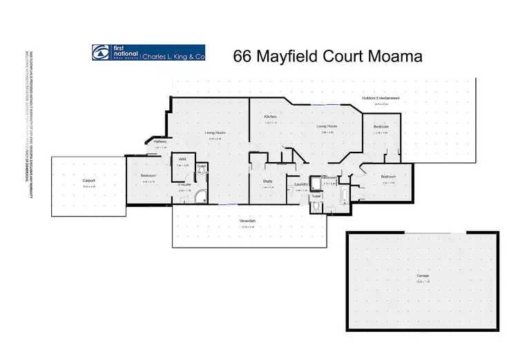 Floorplan of Homely house listing, 66 Mayfield Court, Moama NSW 2731