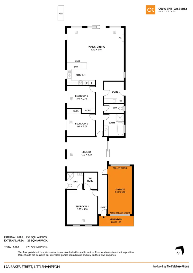 Floorplan of Homely house listing, 19A Baker Street, Littlehampton SA 5250