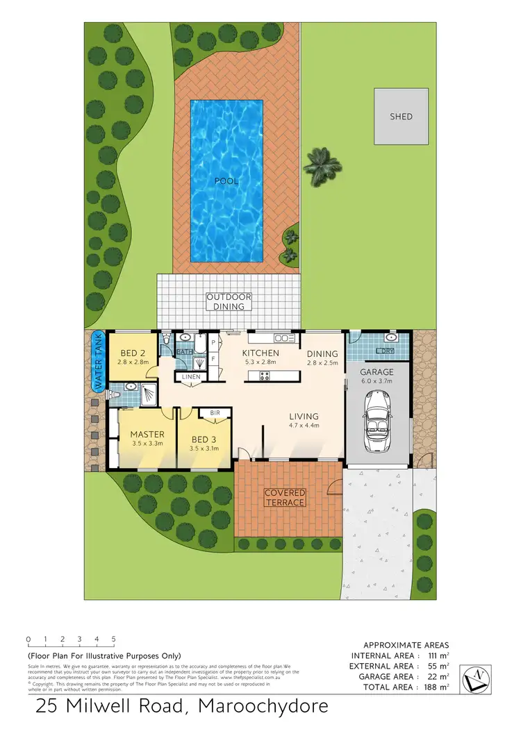 Floorplan of Homely house listing, 25 Millwell Road, Maroochydore QLD 4558
