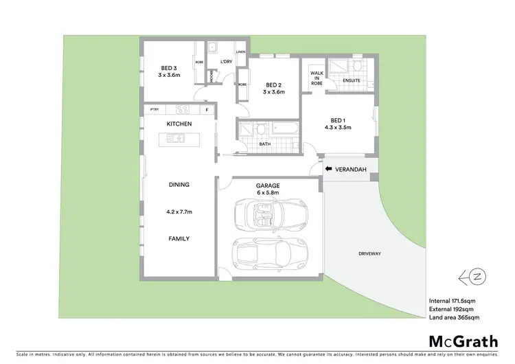 Floorplan of Homely unit listing, 3/5 Reserve Road, Grovedale VIC 3216