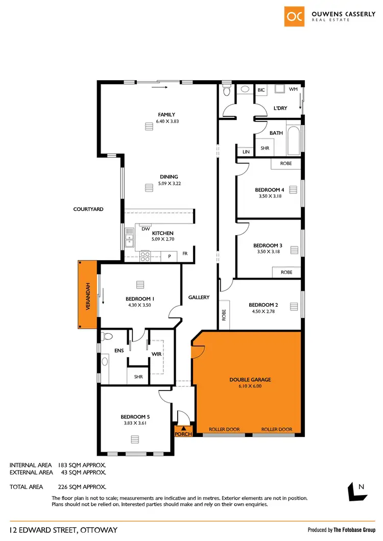 Floorplan of Homely house listing, 12 Edward Street, Ottoway SA 5013