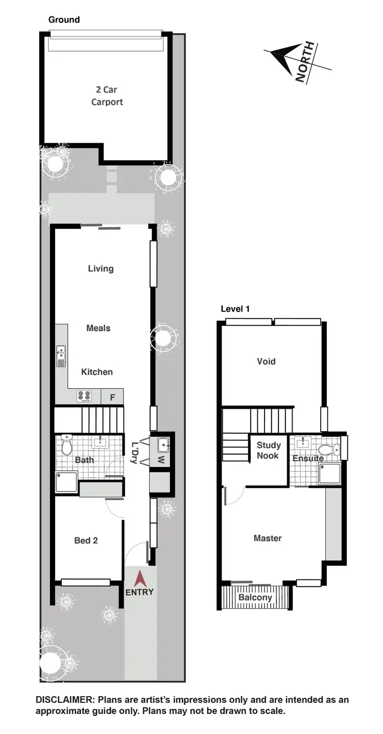 Floorplan of Homely townhouse listing, 49 Caragh Avenue, Googong NSW 2620