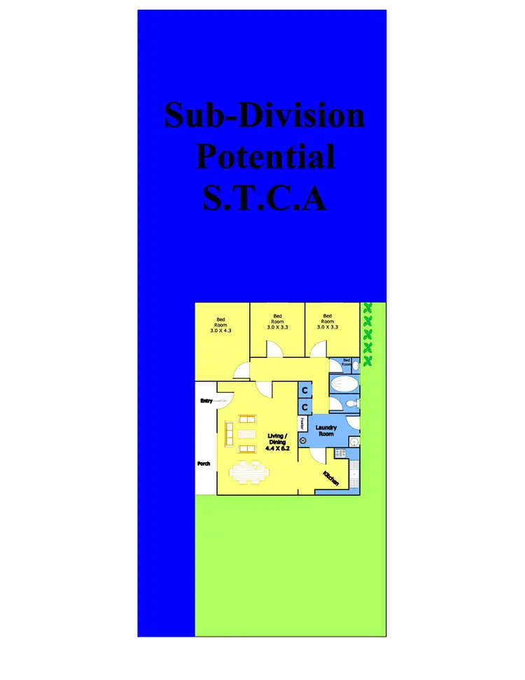 Floorplan of Homely house listing, 7 Stenocarpus Drive, Doveton VIC 3177
