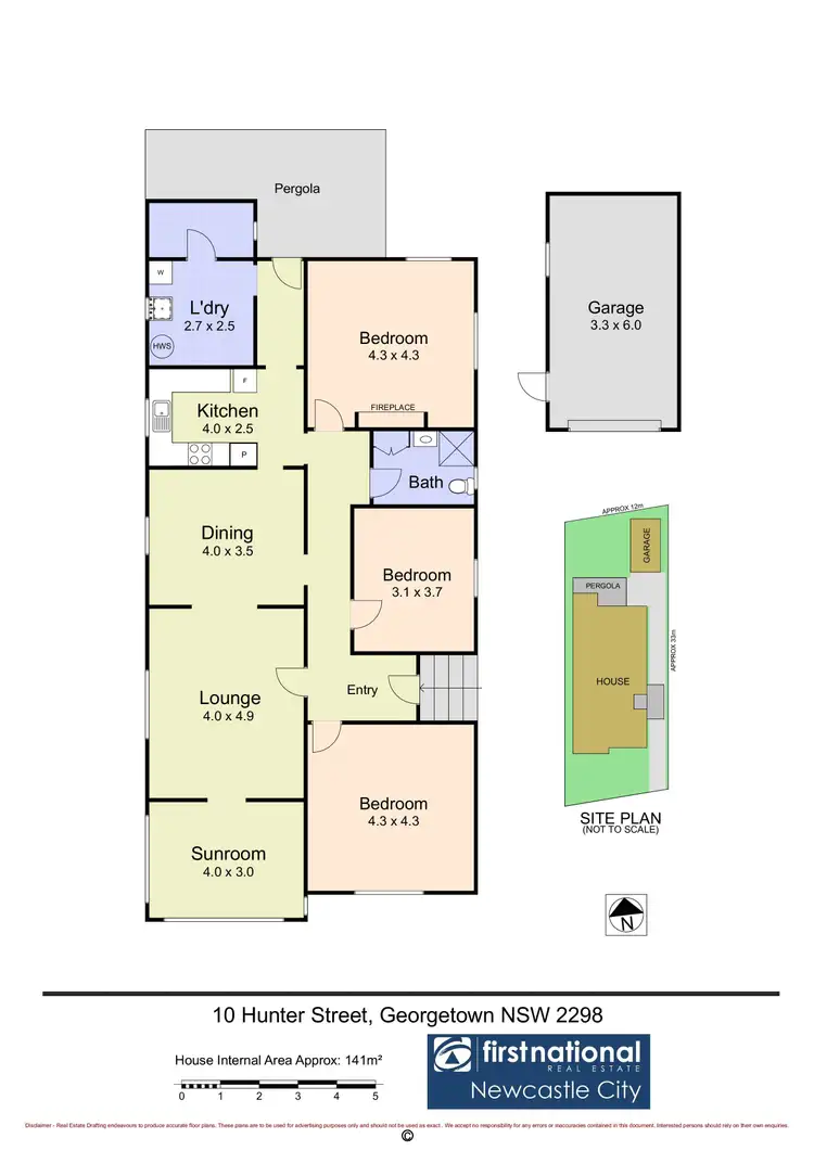 Floorplan of Homely house listing, 10 Hunter Street, Georgetown NSW 2298