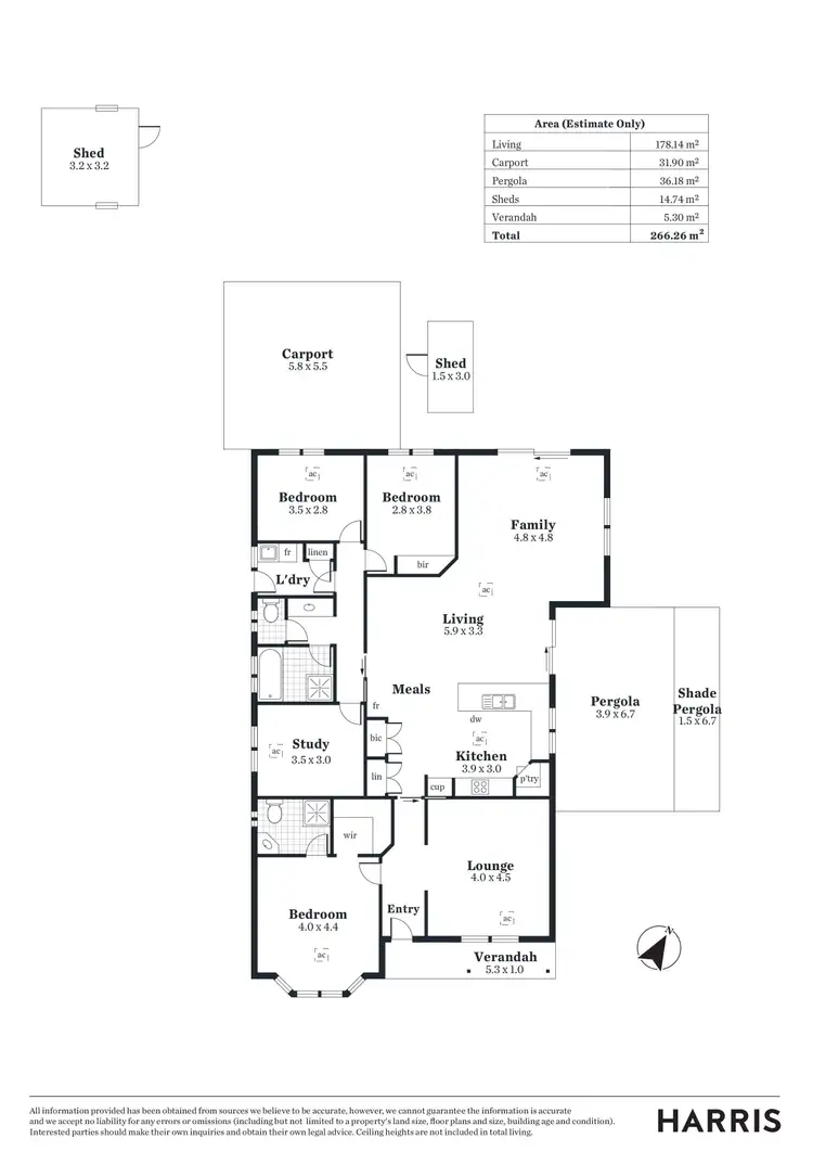 Floorplan of Homely house listing, 26 Cox Creek Road, Crafers SA 5152