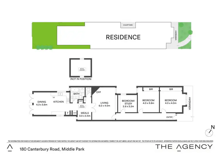 Floorplan of Homely house listing, 180 Canterbury Road, Middle Park VIC 3206