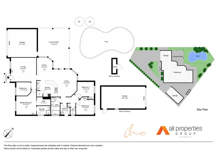 Floorplan of Homely house listing, 5 Hass Place, Heritage Park QLD 4118