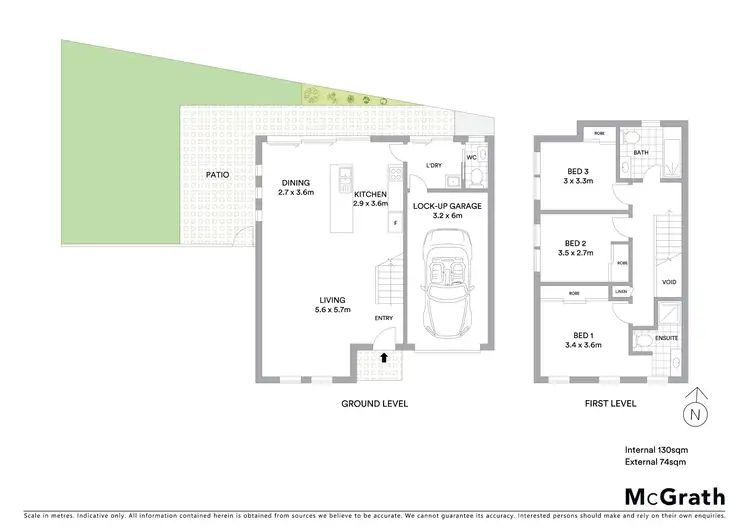 Floorplan of Homely townhouse listing, 15/1 Burns Road, Ourimbah NSW 2258