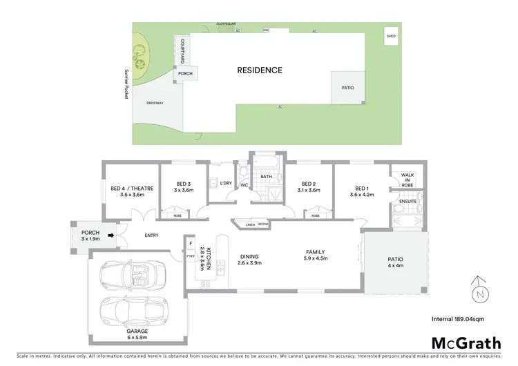 Floorplan of Homely house listing, 26 Springbrook Parade, Idalia QLD 4811