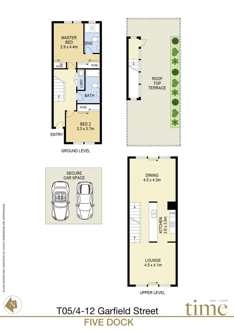 Floorplan of Homely townhouse listing, T05/4-12 Garfield Street, Five Dock NSW 2046