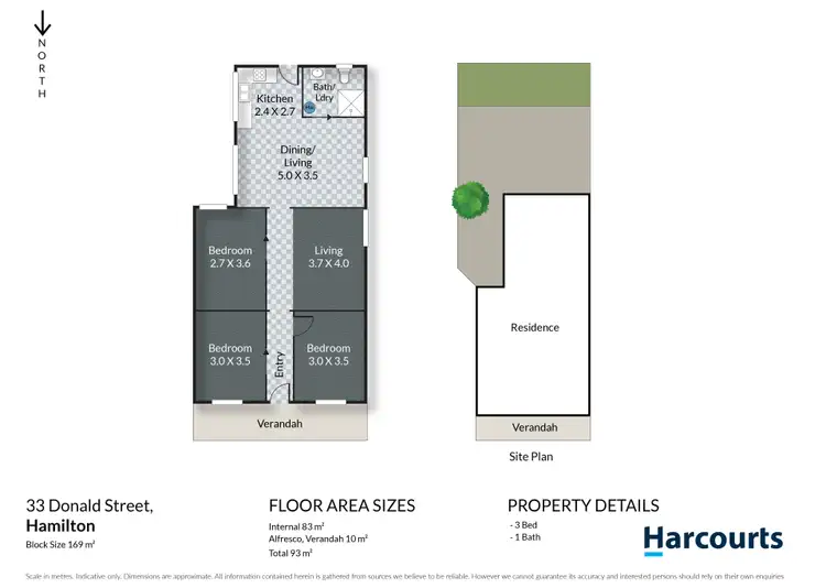 Floorplan of Homely house listing, 33 Donald Street, Hamilton NSW 2303