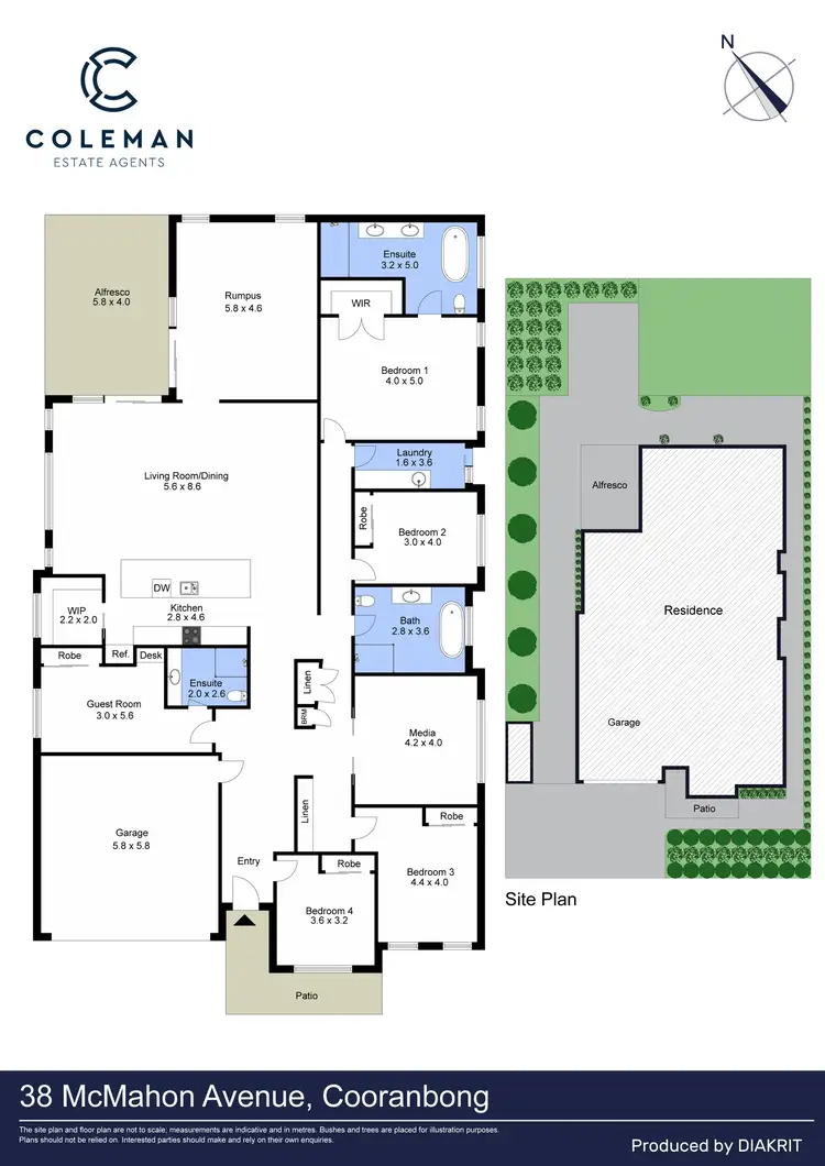 Floorplan of Homely house listing, 38 McMahon Avenue, Cooranbong NSW 2265