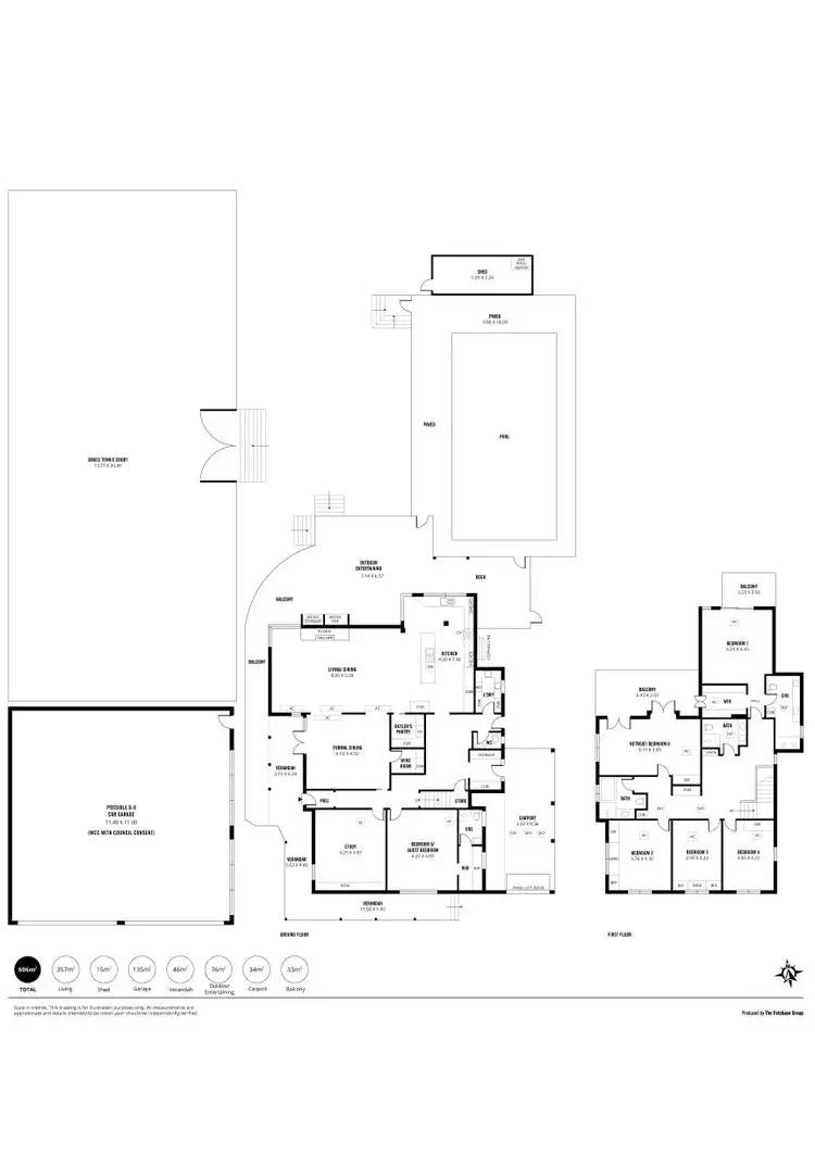 Floorplan of Homely house listing, 11 Day Road, Glen Osmond SA 5064