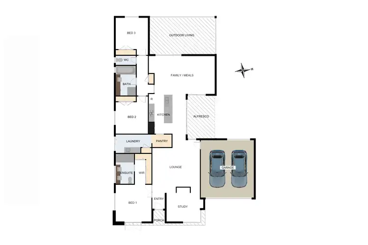 Floorplan of Homely house listing, 15 Laurina Avenue, Tarneit VIC 3029