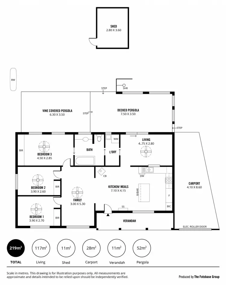 Floorplan of Homely house listing, 16 Rowley Road, Port Willunga SA 5173